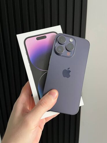 ssd 256: IPhone 14 Pro, 256 GB, Deep Purple, Zəmanət, Kredit, Simsiz şarj