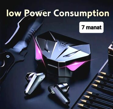 Qulaqcıqlar: Yeni Simsiz (Bluetooth) Qulaqcıqlar, rəng - Ağ — 5