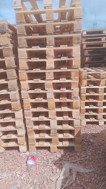 Palletlər, paddonlar: Taxta paletlər – anbar, logistika və istehsalat üçün - Material — 2