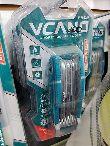 Мультитулы: Набор складных торцевых ключей TORX VCANO Professional Tools - — 1