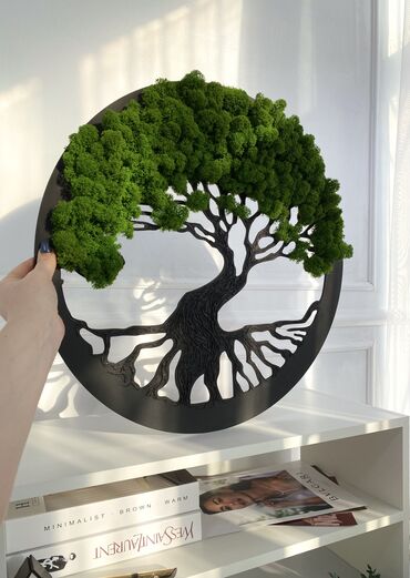 Панно: Панно «Бонсай» Панно «дерево Жизни» – это уникальный фито-декор из — 7