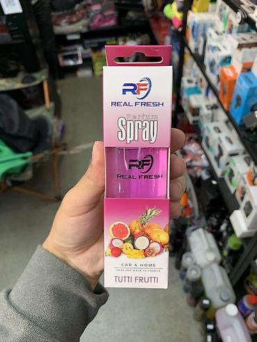 wistful aroma: Ароматизатор-спрей REAL FRESH Perfum Spray Tutti Frutti. - — 1