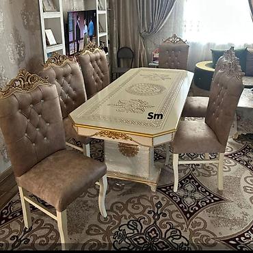 oturacaq stullar: Stol stul dəstlərimiz hər ölçüde her madelde Ucuz və keyfiyyətli Bizde — 1