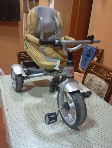 cybex uşaq arabası: Kiwicool uşaq üçtəkərli velosipedi - 3 təkərli stabil konstruksiya