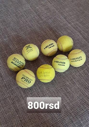 anker ploce: Teniske loptice – set od 8 komada. Mešavina modela i brendova — 1