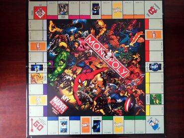Настольные игры: Монополия - Spider - Man и My Marvel Heroes. Редкое Издание 2006 г. на — 9