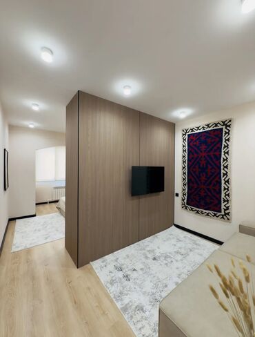 квартиры в токмоке: 1 комната, 45 м², Элитка, 4 этаж, Дизайнерский ремонт