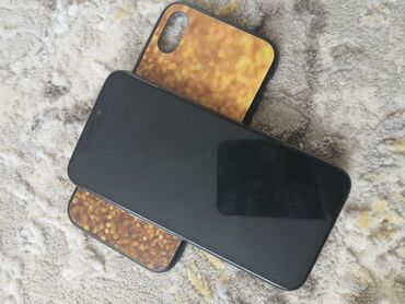 Apple iPhone: IPhone X, Б/у, 256 ГБ, Чехол, 100 %