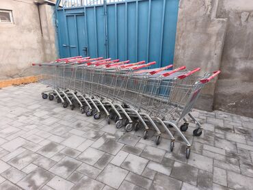 Mağaza arabaları: 100 l, Metal, İşlənmiş — 5