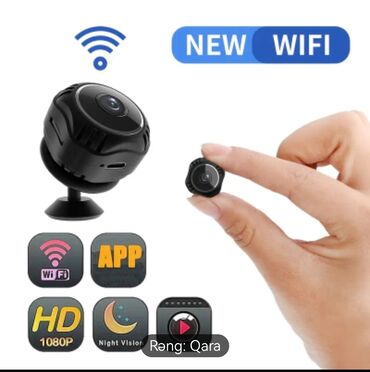 Videomüşahidə: Wifi mini Kamera mini casus Salam😀. Sizə keyfiyətli məhsul təqdim