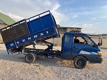 ось: Hyundai Porter самосвал, малотоннажный грузовик с гидроподъёмом — 1