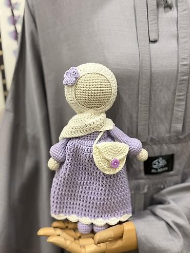восточные наряды: Кукла мусульманка🤍 Кукла в хиджабе👛 Кукла ручной работы Вчзаные куклы — 1