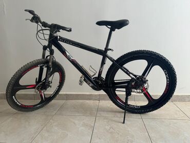 бу велесипед: СРОЧНО!! Корейский Горный велосипед Raleigh черного цвета с дисковыми