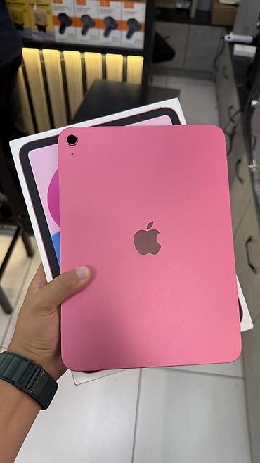 Планшет, Apple, эс тутум 128 ГБ, 10" - 11", Wi-Fi, Жаңы, Классикалык түсү - Кызгылт