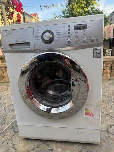 Masa və oturacaq dəstləri: Paltaryuyan maşın LG, 6 kq, Avtomat, Qurutmasız, Kredit yoxdur
