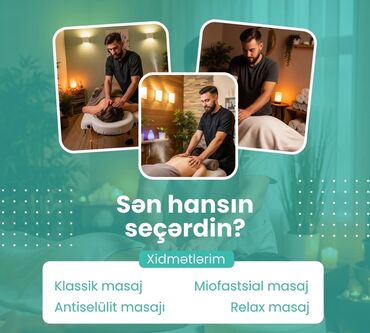 Təlim, kurslar: Relaks masaj, Qadınlar üçün, Evə gəlməklə