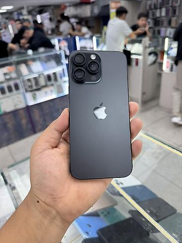 IPhone 16 Pro Max, Б/у, 1 ТБ, Black Titanium, 90 %