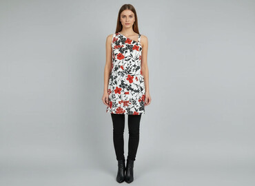 sukienka boho midi na wesele: Sukienka damska, rozmiar S