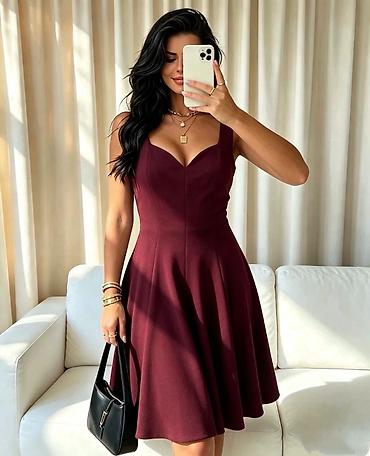 Ženska elegantna midi haljina bez rukava ✨️Haljinica 2.500 dinara ✨️