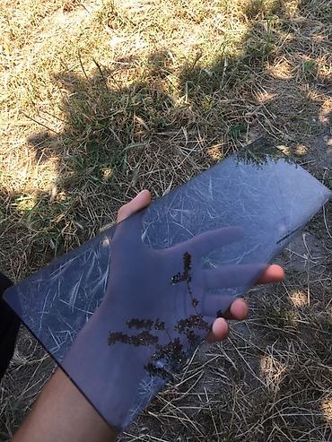 sintepon material: 07 pribu üçün.rəngli tonlanmış şüşə panel — 1