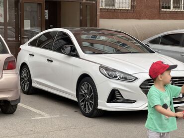 авто в рассрочку без первоначального взноса: Hyundai Sonata: 2018 г., 2 л, Автомат, Газ, Седан