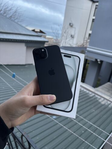 Apple iPhone: IPhone 15, 128 GB, Black Titanium, Face ID