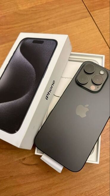 ремонт ноутбуков: IPhone 15 Pro Max, Черный, Коробка