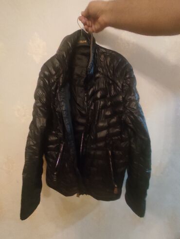 böyük ölçülü kişi gödəkçələri: Gödəkçə 7XL (EU 54), rəng - Qara