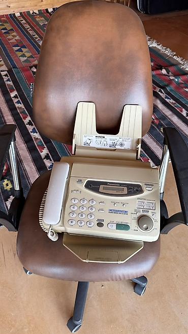 Ofis avadanlığı: Panasonic KX-FP205 faks/telefon aparat - Tip: Stolüstü faks aparatı — 1