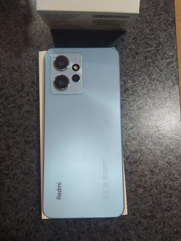 redmi 7 kabro: Redmi Note 12, 128 GB, rəng - Mavi, Sensor, Barmaq izi, İki sim kartlı