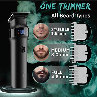 sac ucun moyka: Profissional Trimmer VGR 987 - Keramik Bıçaqlı / 2000mAh / 400 Dəqiqə — 9