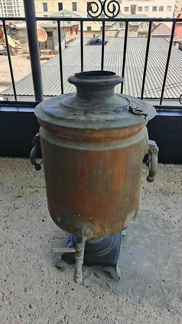 Qədim samovar, 1904 il, Mis, Vəziyyəti: Qənaətbəxş — 6