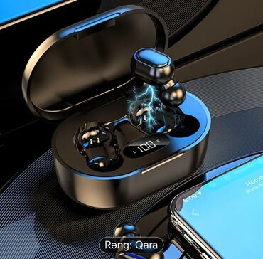 Qulaqcıqlar: Yeni Simsiz (Bluetooth) Qulaqcıqlar, rəng - Qara — 9