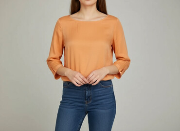 bluzki z aplikacjami: Femme, Women's blouse, size L (EU 40)