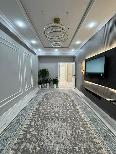 Продажа квартир: 2 комнаты, 82 м², Асанбай мкр Элитка, 4 этаж, Евроремонт — 6
