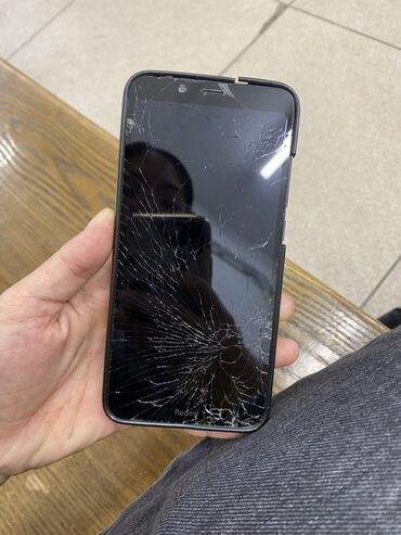 купить телефон s10: Redmi, Redmi 7A, Колдонулган, 32 ГБ, түсү - Кара