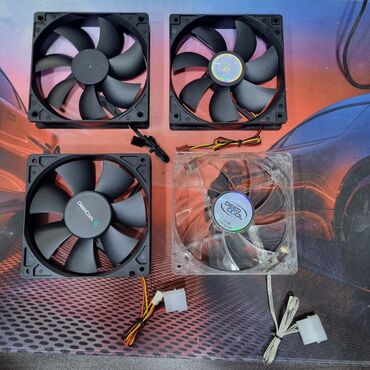 корпус deepcool: Система охлаждения, Новый, DeepCool, Кулер, Для корпуса и блока питания, Для ПК