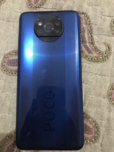 Poco: Poco X3 NFC, Б/у, 64 ГБ, цвет - Синий, 1 SIM