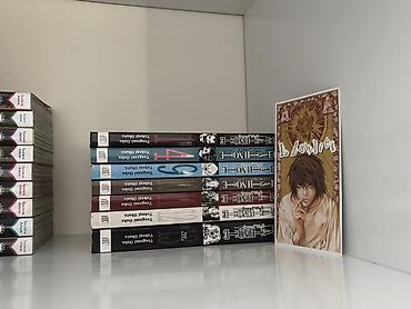 Книги и журналы: Barterde olar Hamısı biyerde 33m Death note 1,4,9,10,11,12,13 L — 1