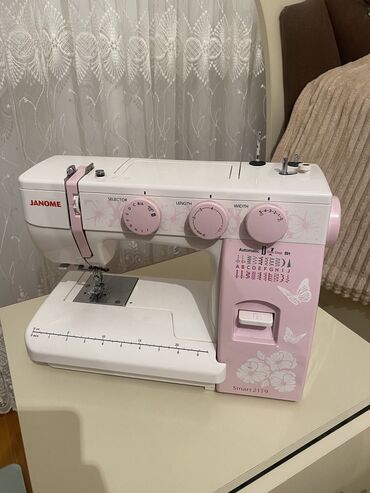 tikiş maşınlari: Tikiş maşını Janome, İşlənmiş,Elektromexaniki, 3 saplı, Pulsuz çatdırılma