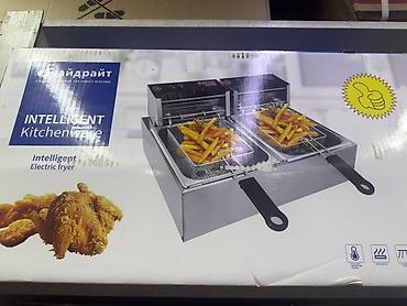 Бизнес үчүн жабдуулар: Электрическая фритюрница «Intelligent Kitchenware» (двойная) - — 1