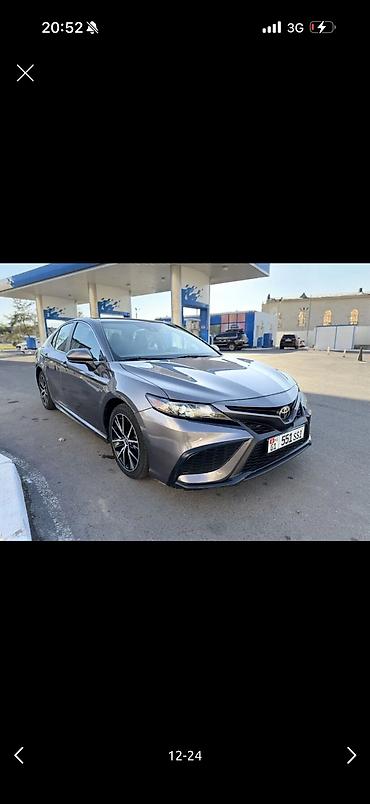 желмайан бензин: Toyota Camry: 2021 г., 2.5 л, Автомат, Бензин, Седан — 2