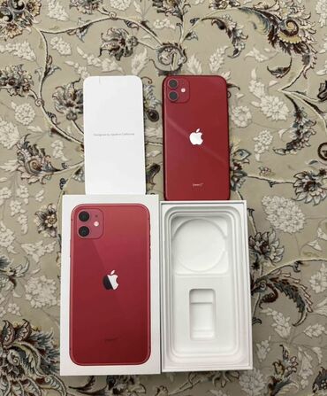 Apple iPhone: IPhone 11, 128 ГБ, Красный, Коробка, 78 %