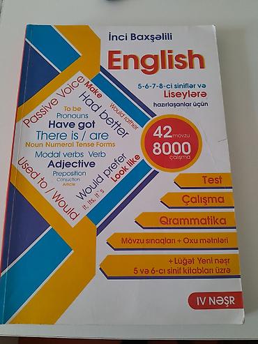tar qabı: Inglish” – İnci Baxşəlili 13manata alinib Təyinat: - 5–6–7–8-ci — 1