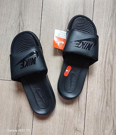 Босоножки, сандалии, шлепанцы: Мужские сандалии, 43, 44, Nike, Новый, цвет - Черный, Самовывоз — 1