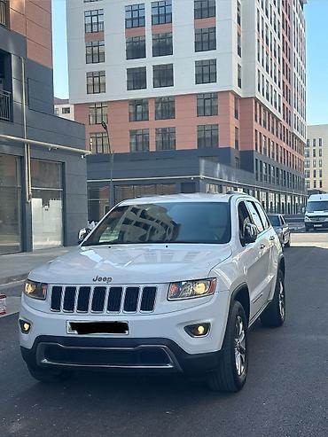 cexol satisi: Jeep Grand Cherokee – 2014, ağ rəng, benzin - Kuzov: SUV (Grand — 5