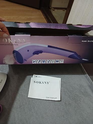 Ütülər və buxarlayıcılar: SOKANY buxarlı paltar ütüləyici – model ZA-210 Xüsusiyyətlər: - — 4