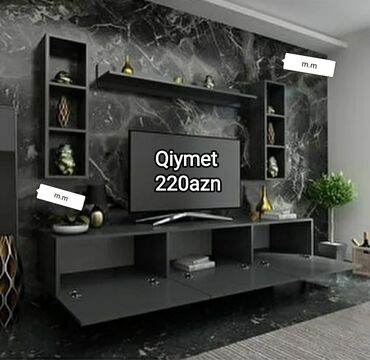 TV altlığı: Yeni, Düz TV altlığı, Polkalı, Laminat, Azərbaycan — 29