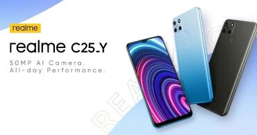 realme c25y: Realme C25Y | Yeni | 64 GB | rəng - Qara