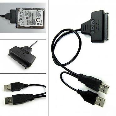 SATA 22PIN NA USB ADAPTER LAPTOP HDD HARD DISK | Filip - 06********